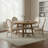 King Louis XVI Upholstered Round Back Dining Chair-120241022