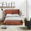 Lit plateforme tapissier Carlyon avec housse lavable et rangement sous le lit-92410738-92410737
