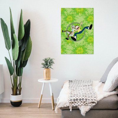 Art mural Rick et Morty (acide)