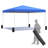 12'x12' Pop Up Tent, Outdoor Canopy With Sand Bags & Wheeled Bag, Portable Shelter For Events Blue-121544104