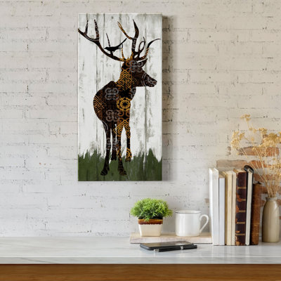 Country Boho I - peinture sur toile tendue