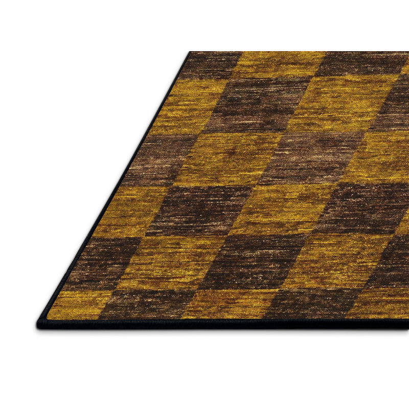 Abstract Indoor Rug, Rectangle 7' x 10'