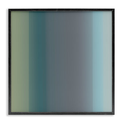 Subtle Ombre Gradient Framed Giclee Art by Third & Wall Studios