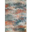 Tapis tissé et brodé en croix à motif coloré Cross-119082290