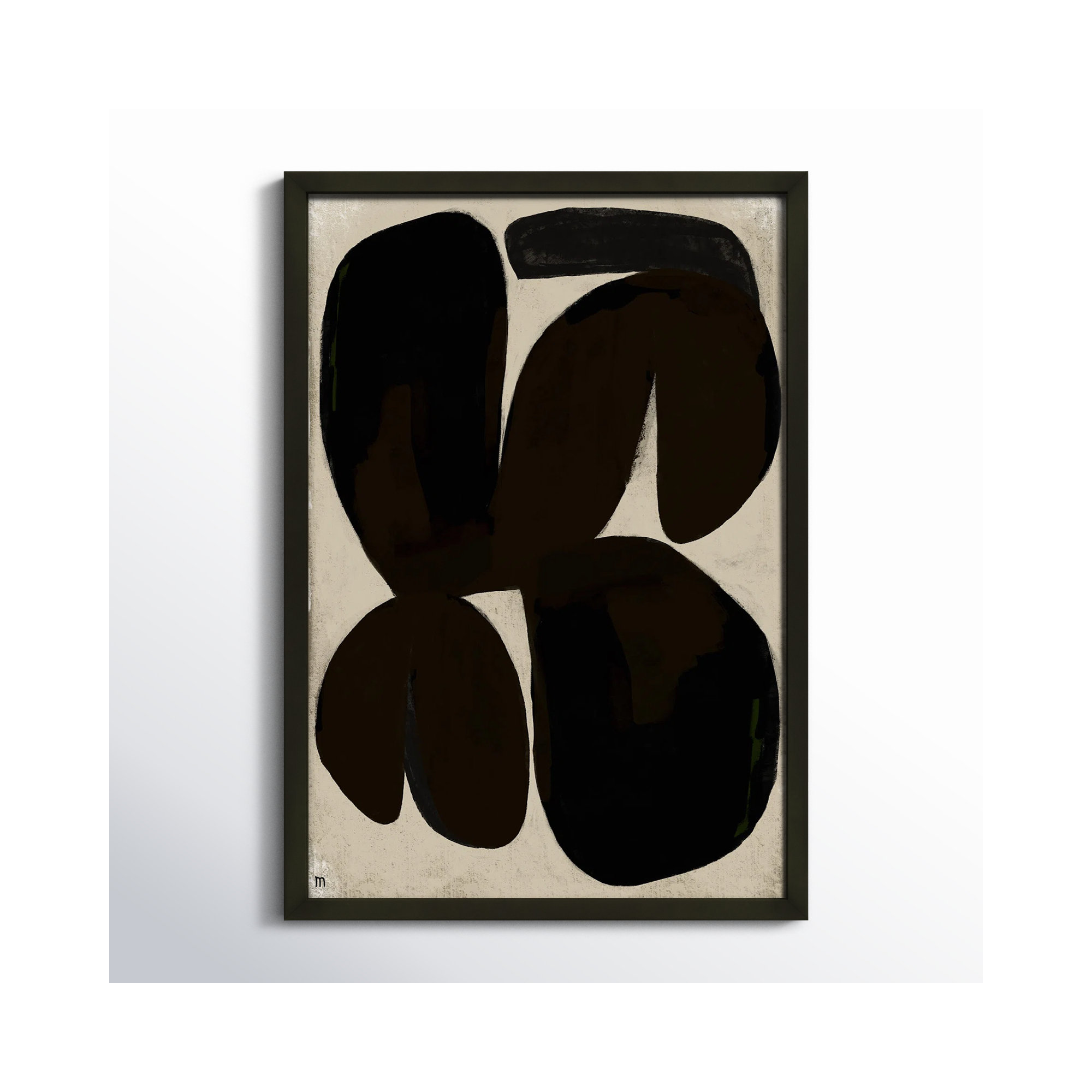 Untitled by Studiom, Black, 30" H x 21" W x 1.25" D