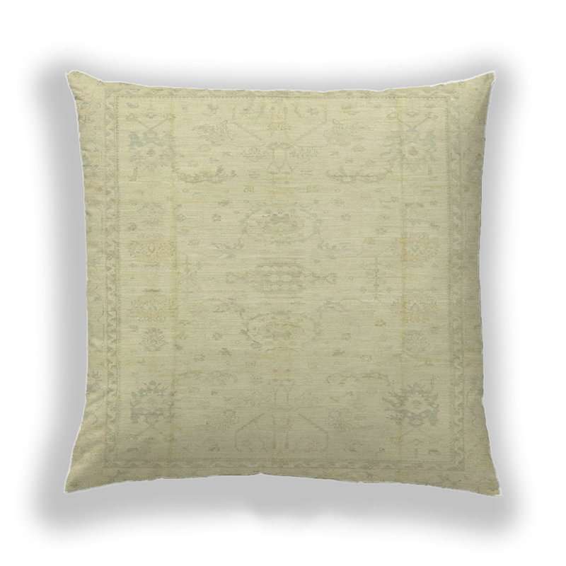 Coussin décoratif abstrait 2453, Microsuède