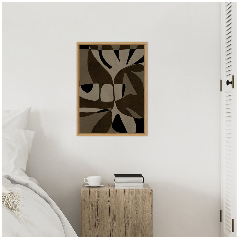 «Contour 2» par Shatha Al Dafai, reproduction d'art sur toile encadrée