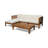 CAMBRIDGE L SHAPE SOFA SET, Beige