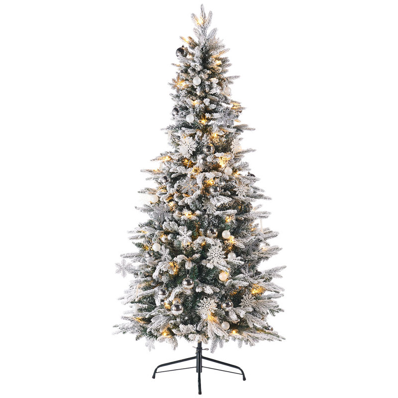 5.91' H Lighted Artificial Christmas Tree