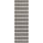  Positano 2'2" x 12' Charcoal Ivory Modern Rug-53895343-53895332