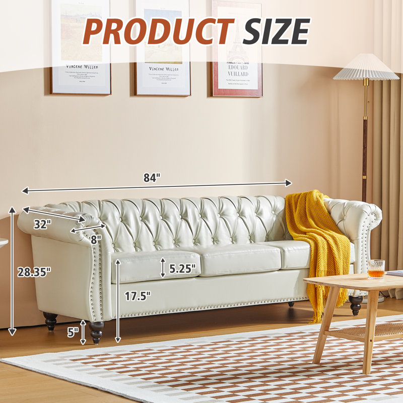 Canapé Chesterfield Capirano