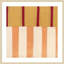 Akara Broken Stripes 3 par Laura Nugent, reproduction d'art encadrée-248096146-248096233