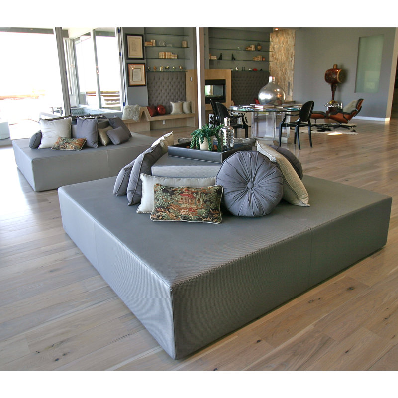 84'' Wide Patio Daybed, Steel Gray