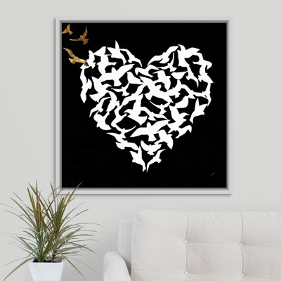 « cardiaque aflutter ii », impression sur toile