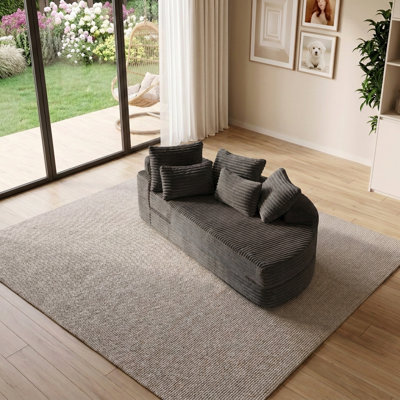 Canapé-lit inclinable 78,5 pouces 2-en-1