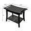 Banc de douche en bambou 23,75 "Mitch-275836285