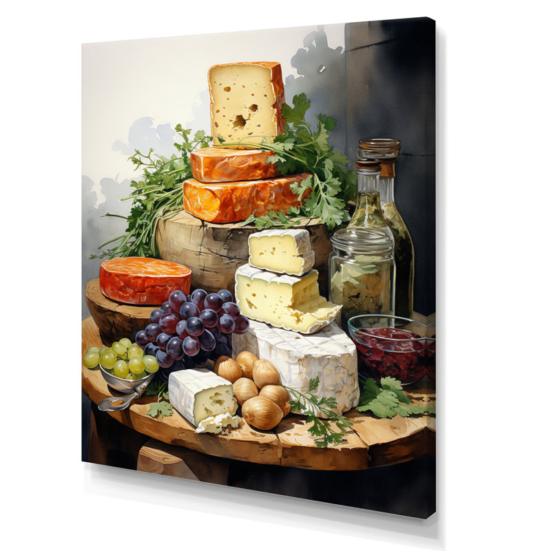 Plateau à fromage Lagoa I, H 44 po x l 34 po x P 1,5 po, Toile tendue