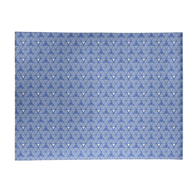 Chenille Geometric Indoor Rug