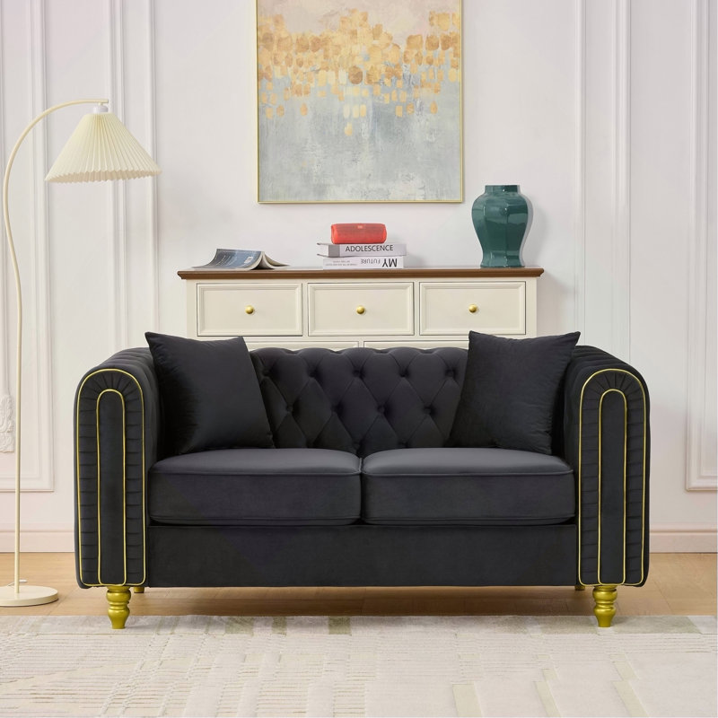 Reception Sofas, Black