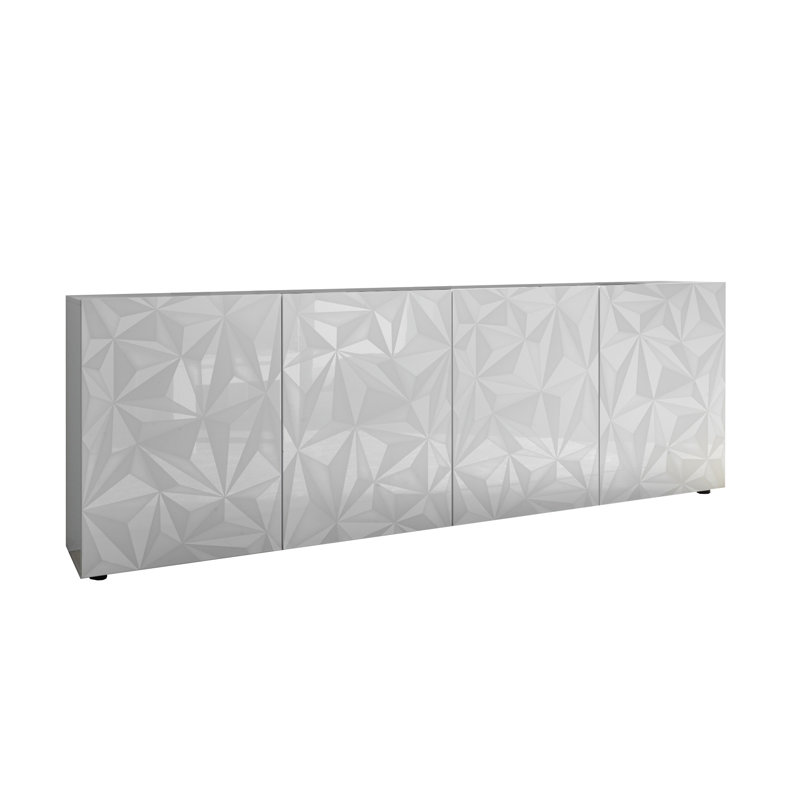 Bromborough 241 Cm Wide Sideboard, White