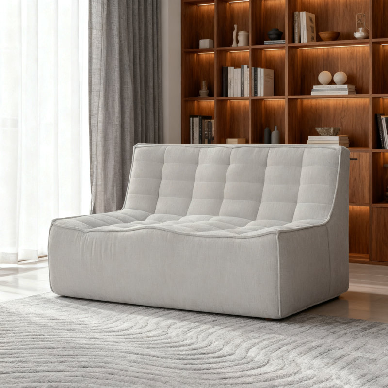 Causeuse 2 places Classic Light, H 29,92 po x l 55,12 po x P 35,83 po, 2