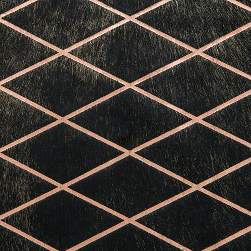 Arlequin Hide Cowhide Geometric Area Rug, Novelty 7' x 8'