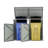 Garbage Bin Shed Stores 2 Trash Cans Metal Outdoor Bin Shed For Garbage Storage,54 Cubic Feet Of Space,Stainless Galvanized Steel, Bin Shed For Garden Yard Lawn,Grey-125096965