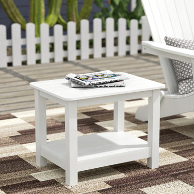 Arrlo Outdoor All-Weather Poly Side Table