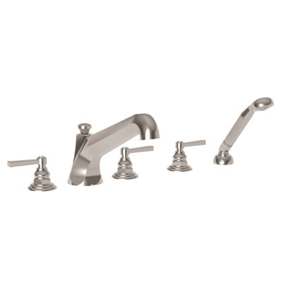 Roman Tub Faucet With Hand Shower