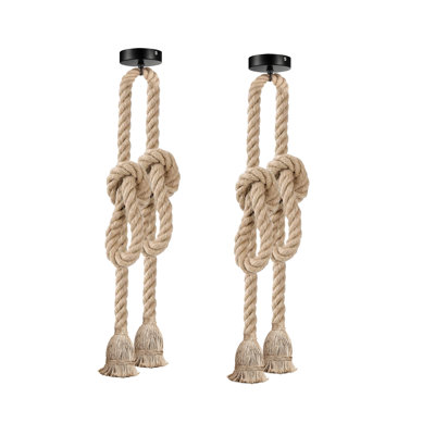 Quade 1 - Light Hemp Pendant