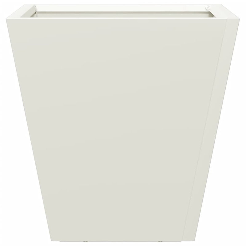 Asua Metal Planter Box, White , 30cm H x 30cm W x 30cm D