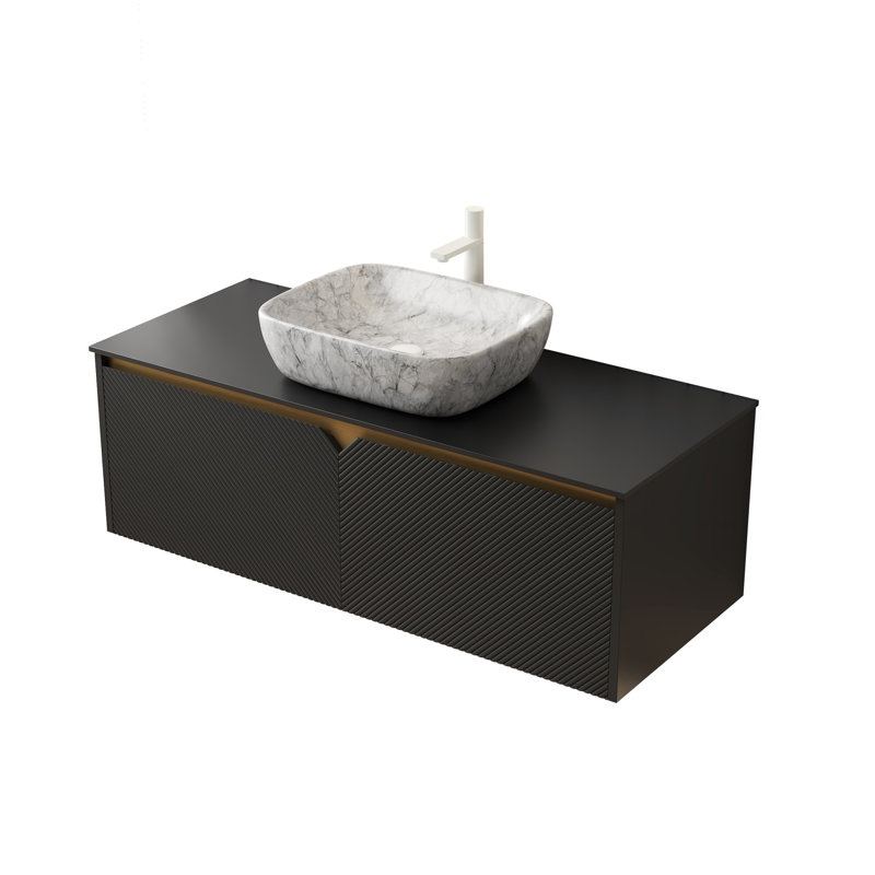 Meuble-lavabo mural pour salle de bain