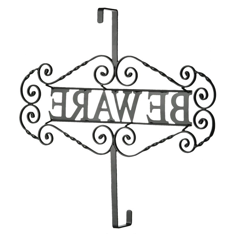 Porte-couronne 16 "Halloween" Beware "The Holiday Aisle®