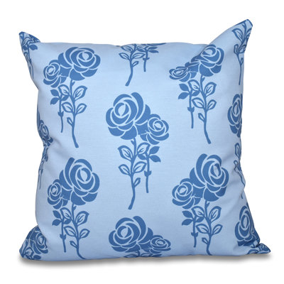 Botanical Blooms Square Pillow Cover & Insert