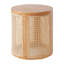 TABLE D'APPOINT EN BOIS MASSIF, COULEUR NATURELLE