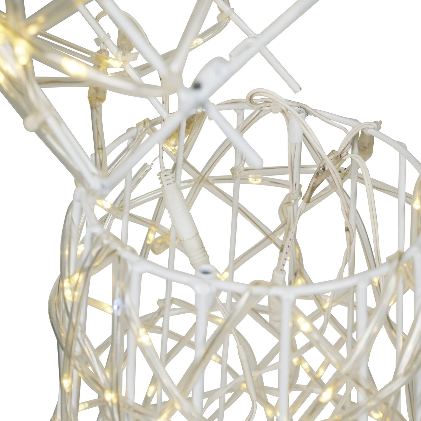 Twinkling 480 LED Christmas Cone Tree with Warm White & Cold White Lights