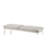 Comfortable Gray Bench - Foam Cushioning 7" Package Height 220lbs Weight Capacity Boucle Crafted From Particle Board 32lb