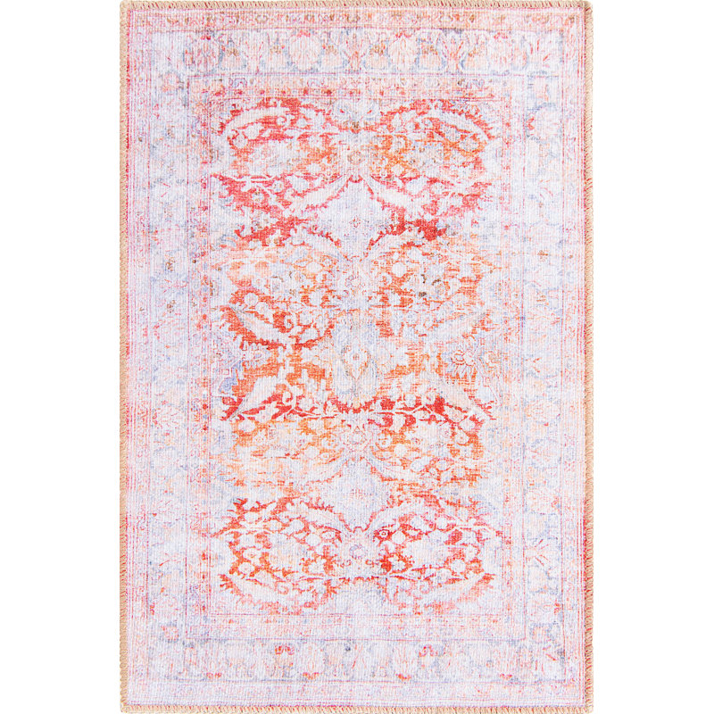 Mcclamma Chenille Oriental Indoor Rug, Rectangle 2' x 3'