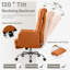 Chaise de bureau ergonomique inclinable à haut dossier avec dossier et repose-pieds réglables-1223664429