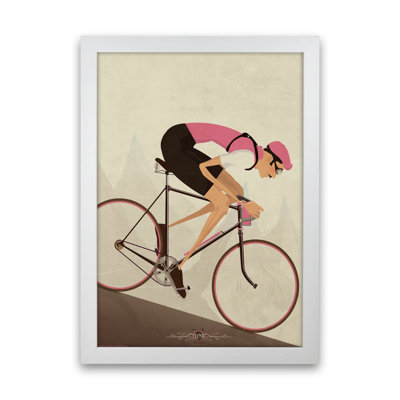 Vintage Downhill 1 Piece Wall Art