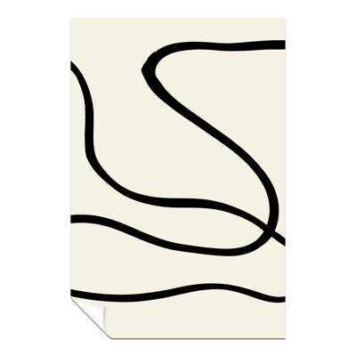 Curve Lines - No Frame Painting