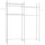 Over The Washer and Dryer Storage Shelf, 4 Tier Laundry Room Drying Rack with Hanger Rod and Hooks, Adjustable Over Washer and Dryer Shelves, Laundry Room Shelf Storage Space Saver