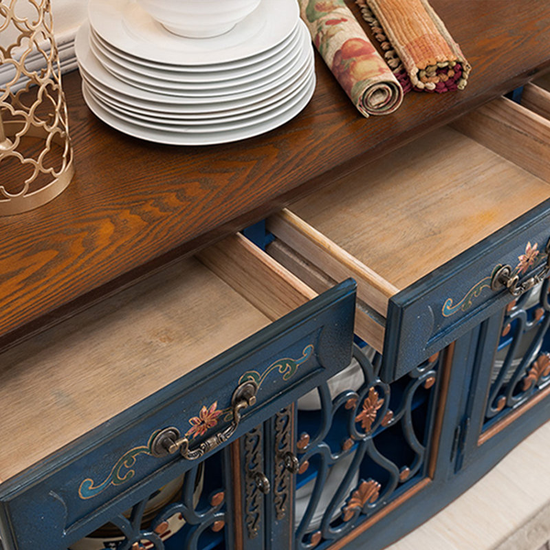Banc de rangement pour chaussures en bois massif bleu foncé, Bleu très foncé