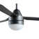 122Cm Harlene 3 - Blade Ceiling Fan with Remote Control and Light Kit Included