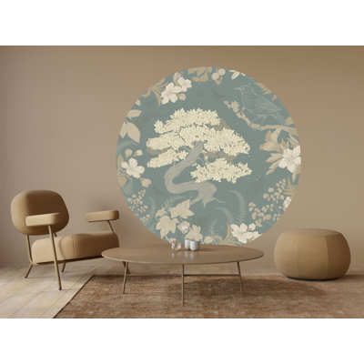 Cydnee 1.18m x 1.18m Textured Matte Peel and Stick Wall Mural