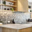 Carreau de mosaïque en verre 2 po x 2 po Eterna Big Hexx-98413722