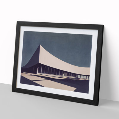 XH1022-6068X Modern Building Architecture Vol.2 - Single Picture Frame Print