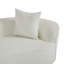 Canapé modulaire courbé à compression de 126 po Boneless Hession-1138851583