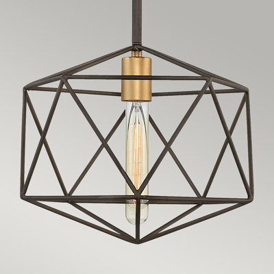 Ausonio 1 - Light Brown Cluster Pendant
