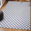 Tapis lavable gris / blanc Mariquilla-1951155229